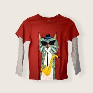 TEA COLLECTION boys long sleeved shirt NWT